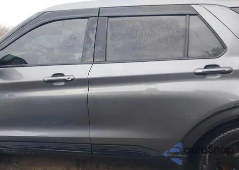 2022 Ford Explorer St из США, поврежденный, VIN 1FM5K8GC5NGA69338